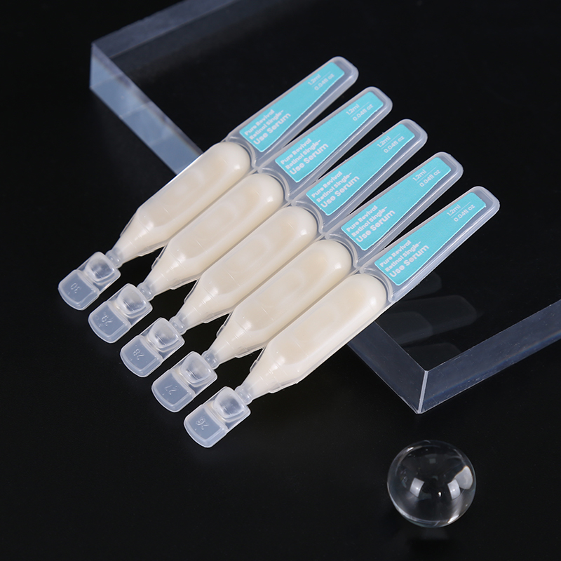 Single Dose Pdrn Polypeptide Salmon Dna Serum Curcuma Longa Turmeric Root Soothing Repair Serum  for Face V - 2